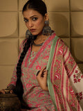 Indo Era Floral Printed Pure Cotton Straight Kurta with Salwar & Dupatta