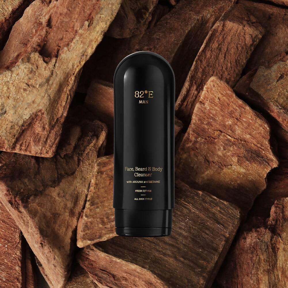 82°E By Deepika Padukone Face, Beard and Body Cleanser - Fresh Citrus