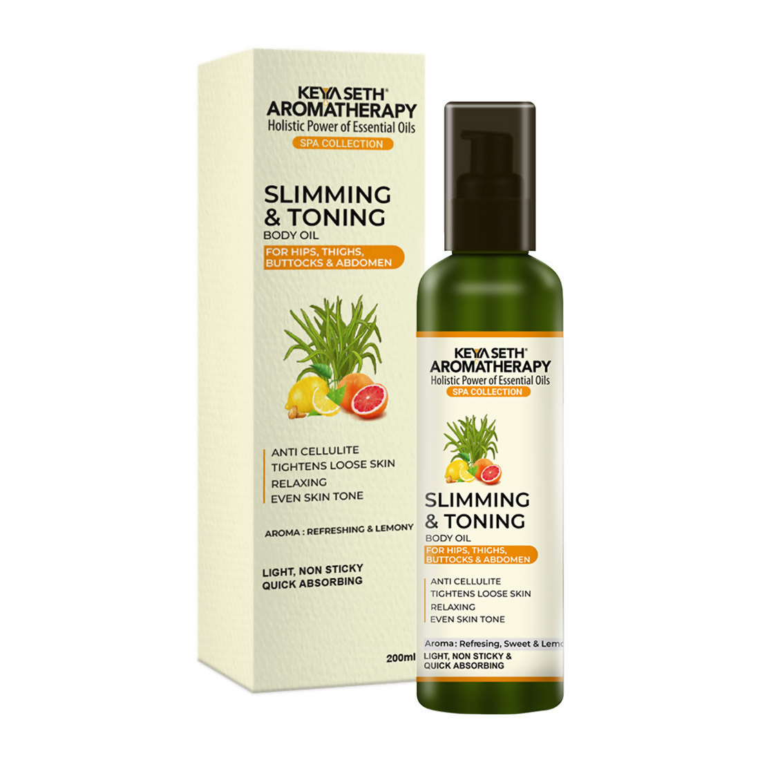Keya Seth Aromatherapy Slimming & Toning Body Oil