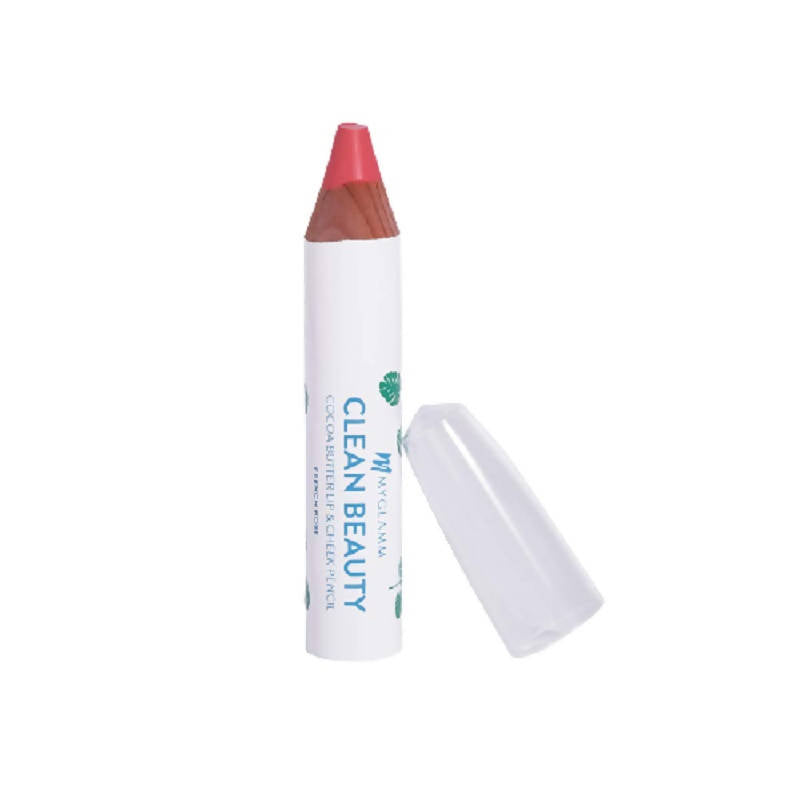 MYGLAMM Clean Beauty Cocoa Butter Lip & Cheek Pencil - French Rose