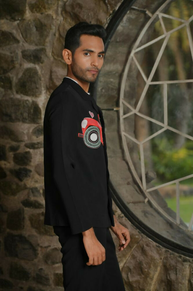 Cruise Black Shacket by Hilo Design