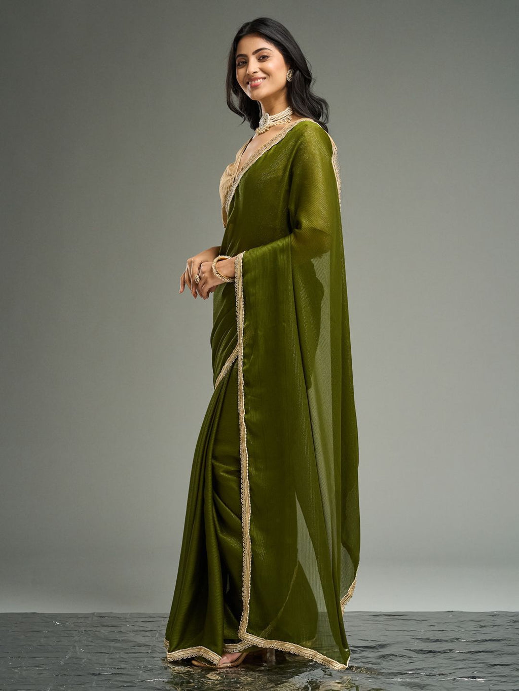 kasee Embellished EmbroideredSaree