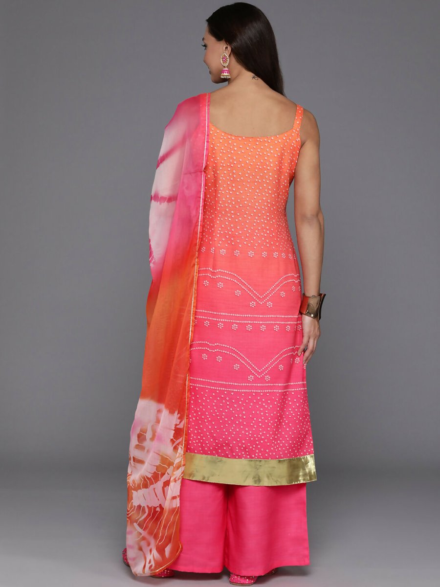 Ahalyaa Women's Traditional wear Kurta Set - Pink