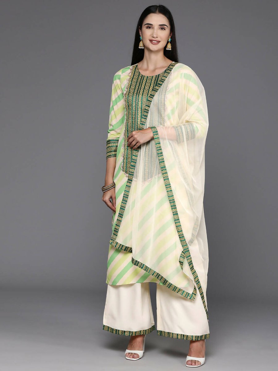 Ahalyaa Women's Traditional wear Kurta Set - Off White
