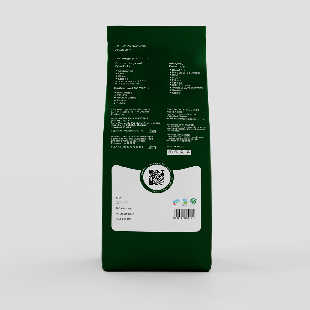 IKAI Organic Sorghum/Jowar Atta