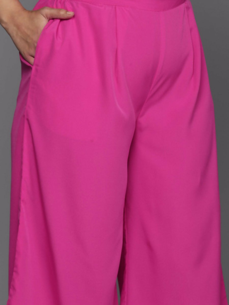 Ahalyaa Women's Traditional wear Kurta Set - Pink