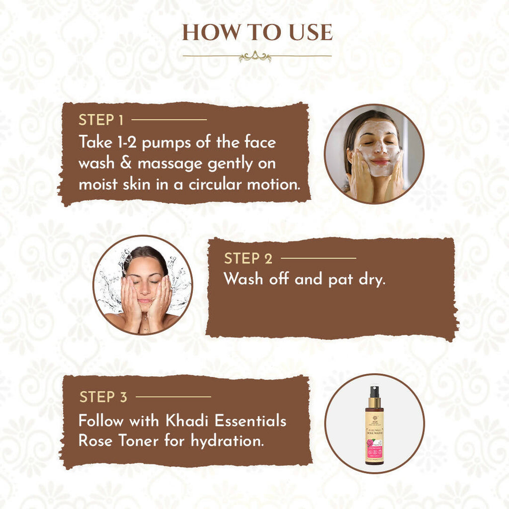 Khadi Essentials Activated Charcoal Face Wash