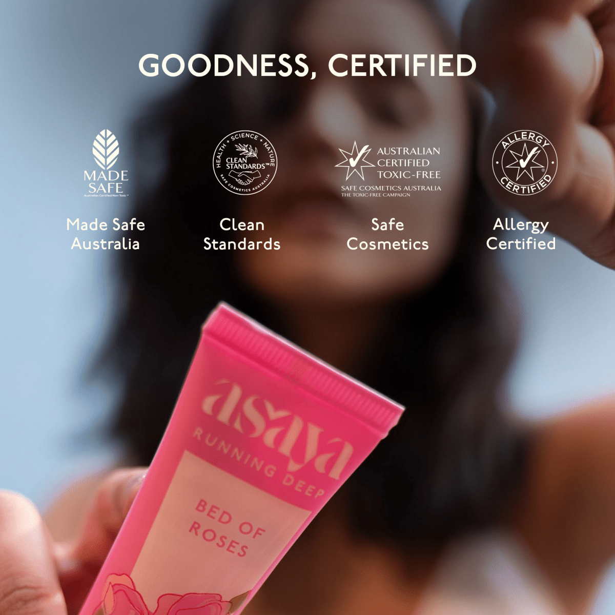 Asaya Patchouli Vanilla Hand Cream Softens Dry, Rough Hands For Men & Women