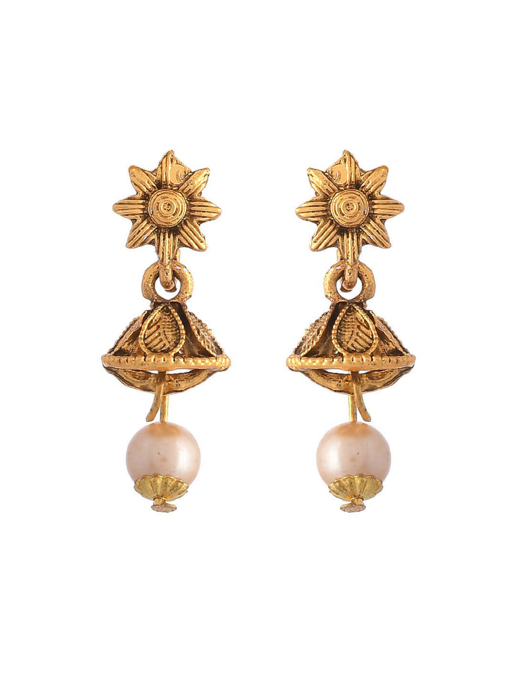 VOJ Women Gold Color stainless steel Jewellery Set