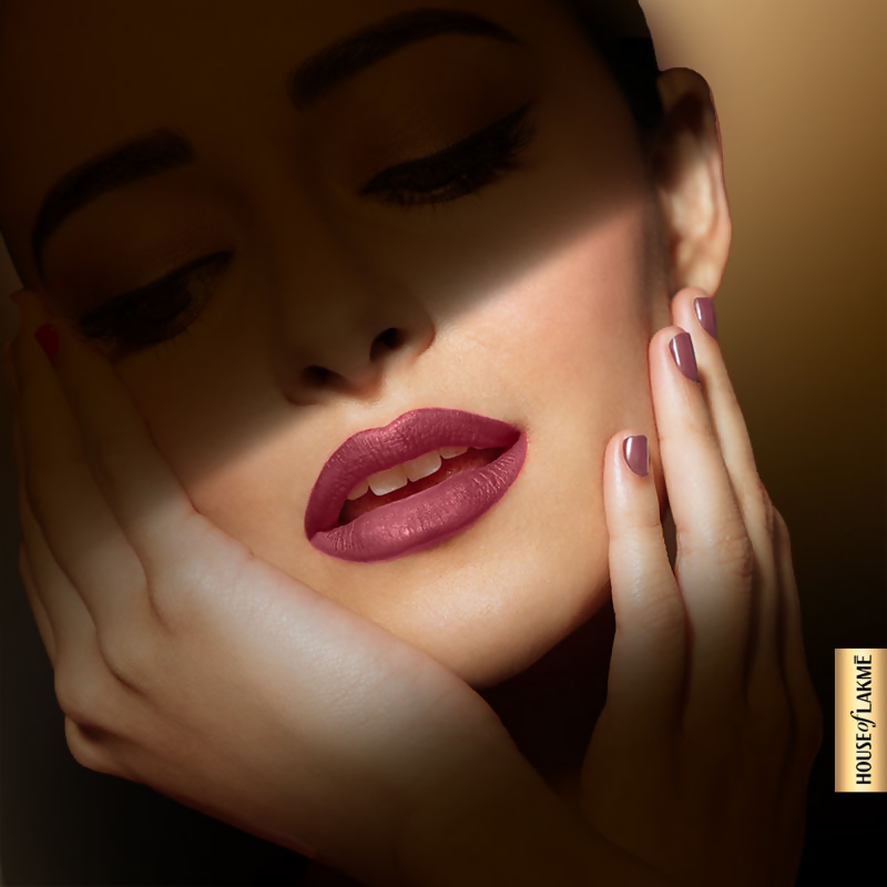 Lakme Ultimate Glam 4 In 1 Lip Stack - Pink Vibe Only