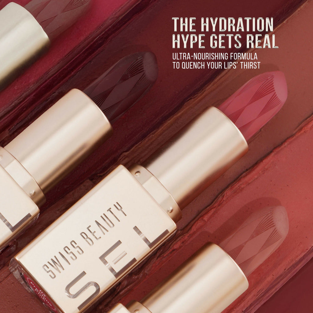 Swiss Beauty Select Creme Touch Hydrating Lipstick - 2 Natural Nude
