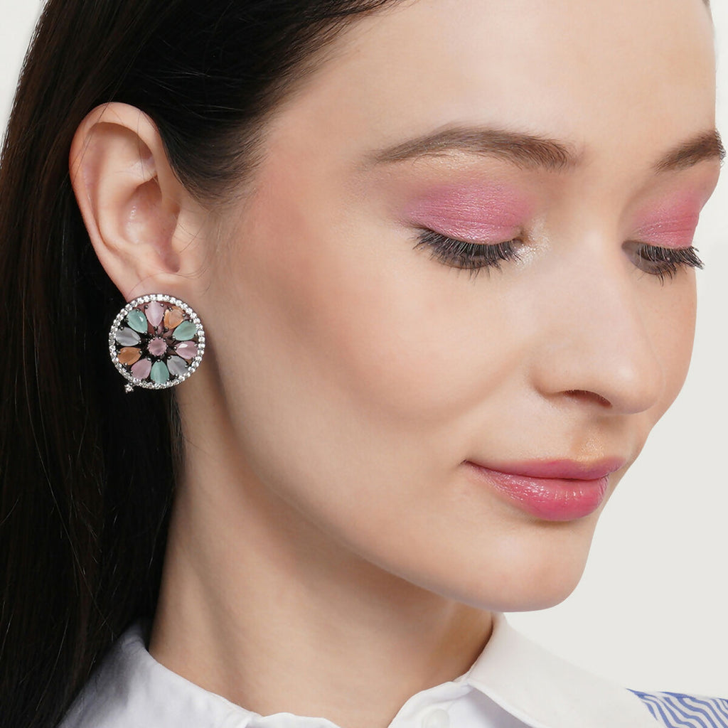 Blush Stone Wheel Studs- Ruby Raang