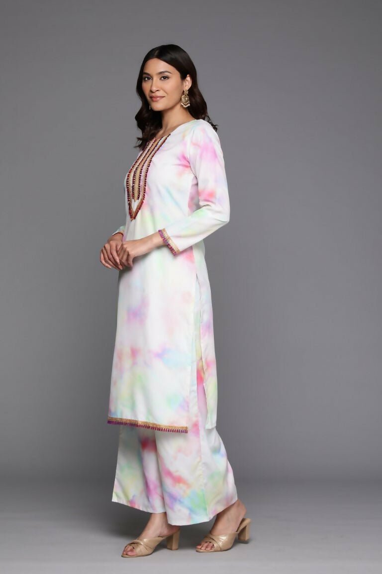 Ahalyaa Women's Traditional wear Kurta Set - Multi Color