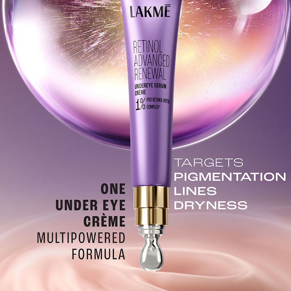Lakme Retinol Advanced Renewal Under Eye Serum Creme