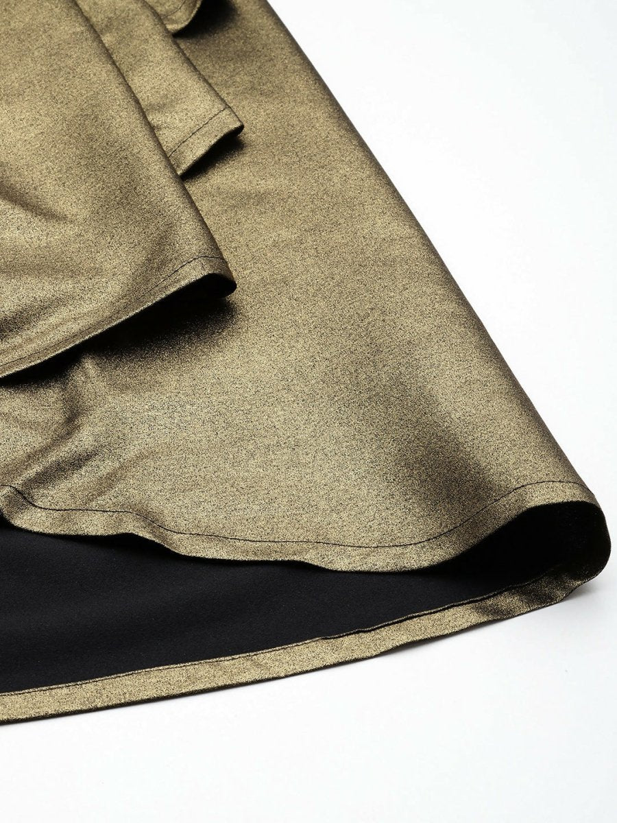 Ahalyaa Women's Traditional Wear Co-ods - Antiqe Gold