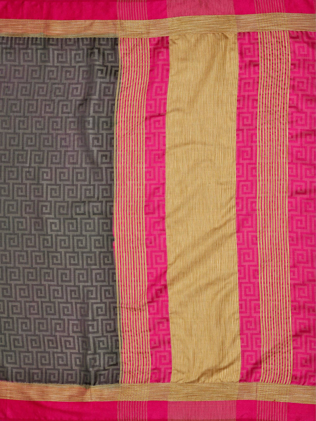 Mimosa Women's Banarasi Silk Black Saree