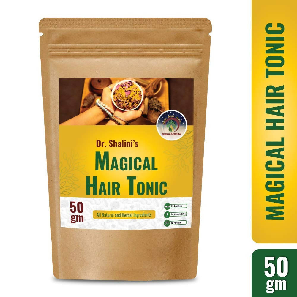 Brown & White Magical Hair Tonic