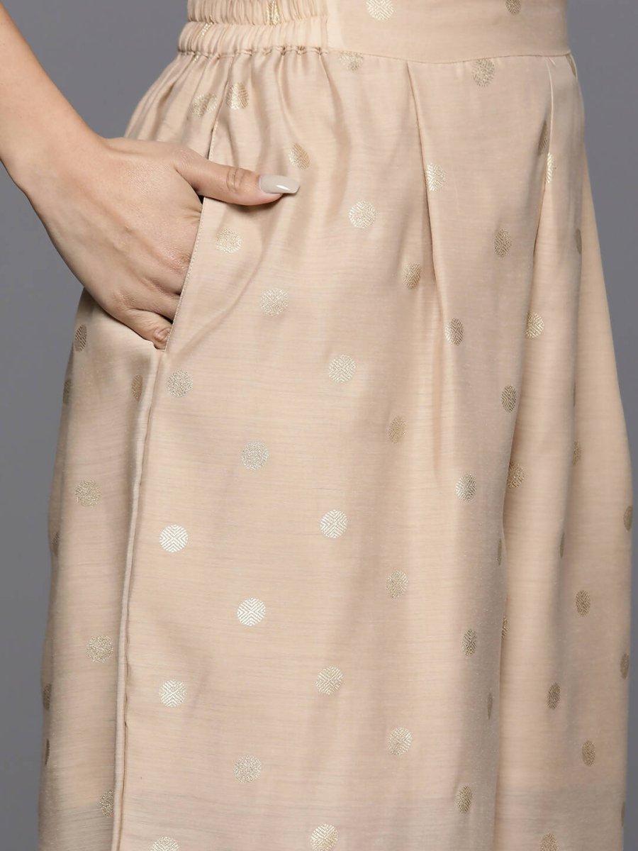 Ahalyaa Women's Traditional wear Kurta Set - Tan