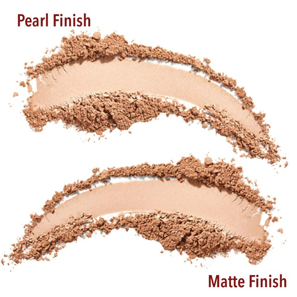 Blue Heaven 2-In-1 Matte + Pearl Compact Powder - Vanilla