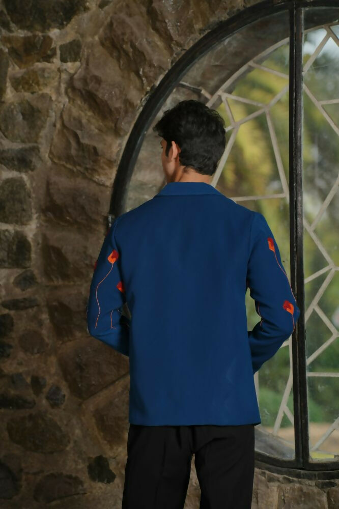 Torque Teal Blue Shacket by Hilo Design