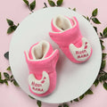 Tiny Bugs For Boys & Girls Baby Winter Booties - Pink