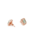 stone stud (mint green ) - Ruby Raang