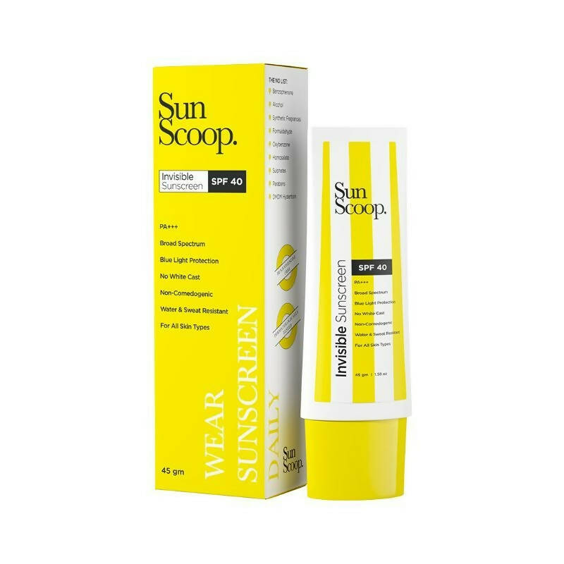 Sun scoop Invisible Sunscreen SPF 40 PA+++