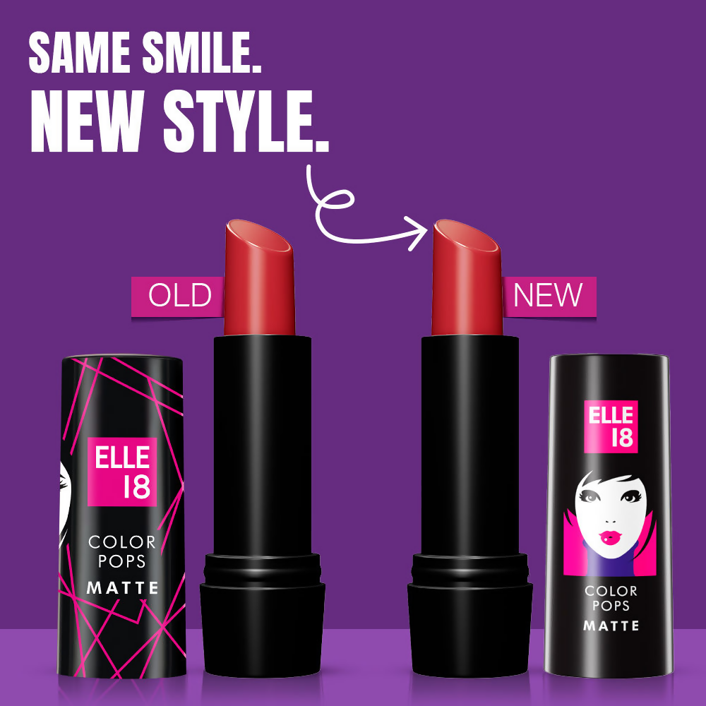 Elle 18 Color Pop Matte Lip Color - R35 Red Wave