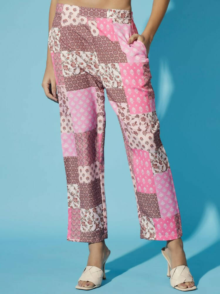 Myshka Women Multi - Printed Bling & Sparkly Co-Ords