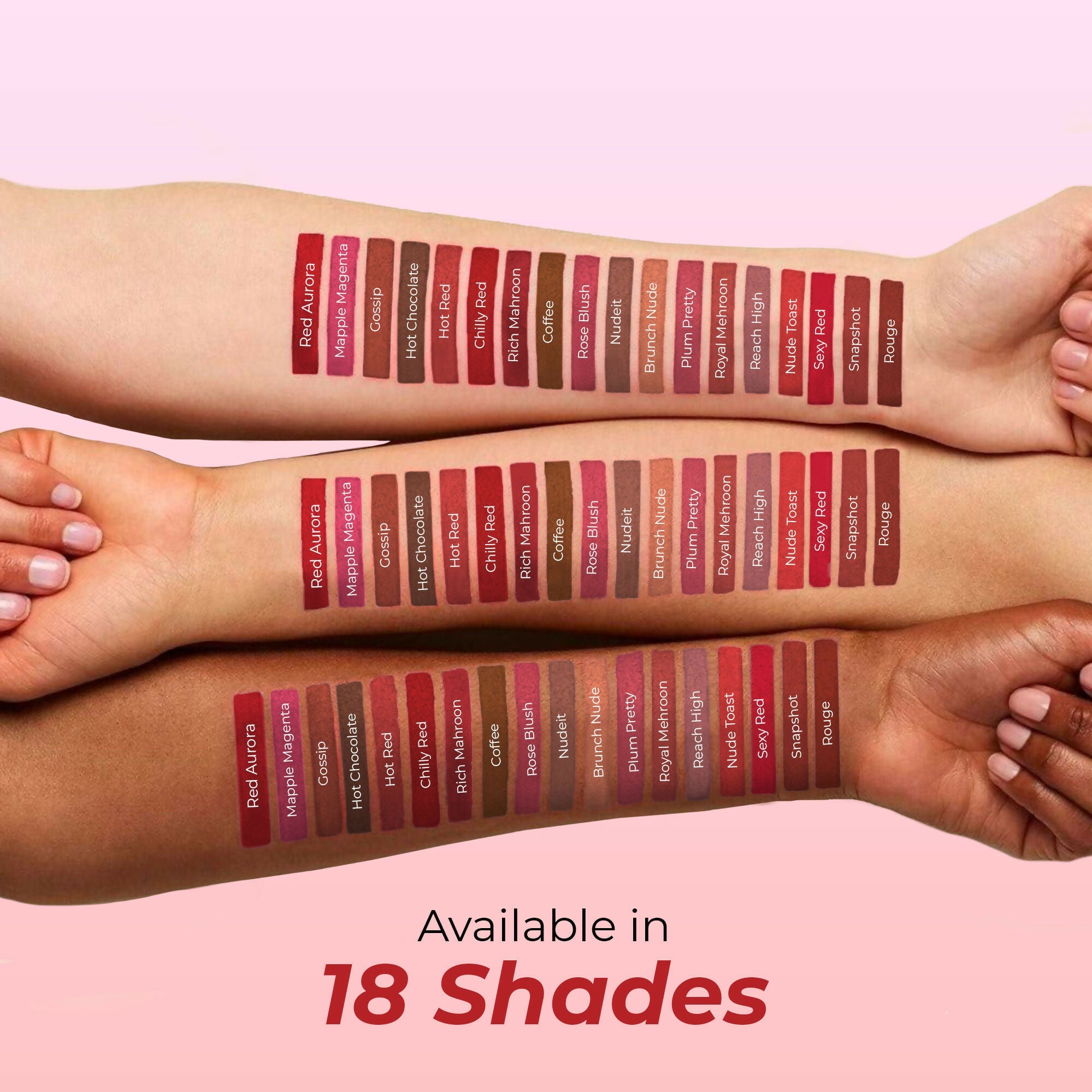 Colors Queen Lippie Stick Matte Lipstick - Mapple Magenta