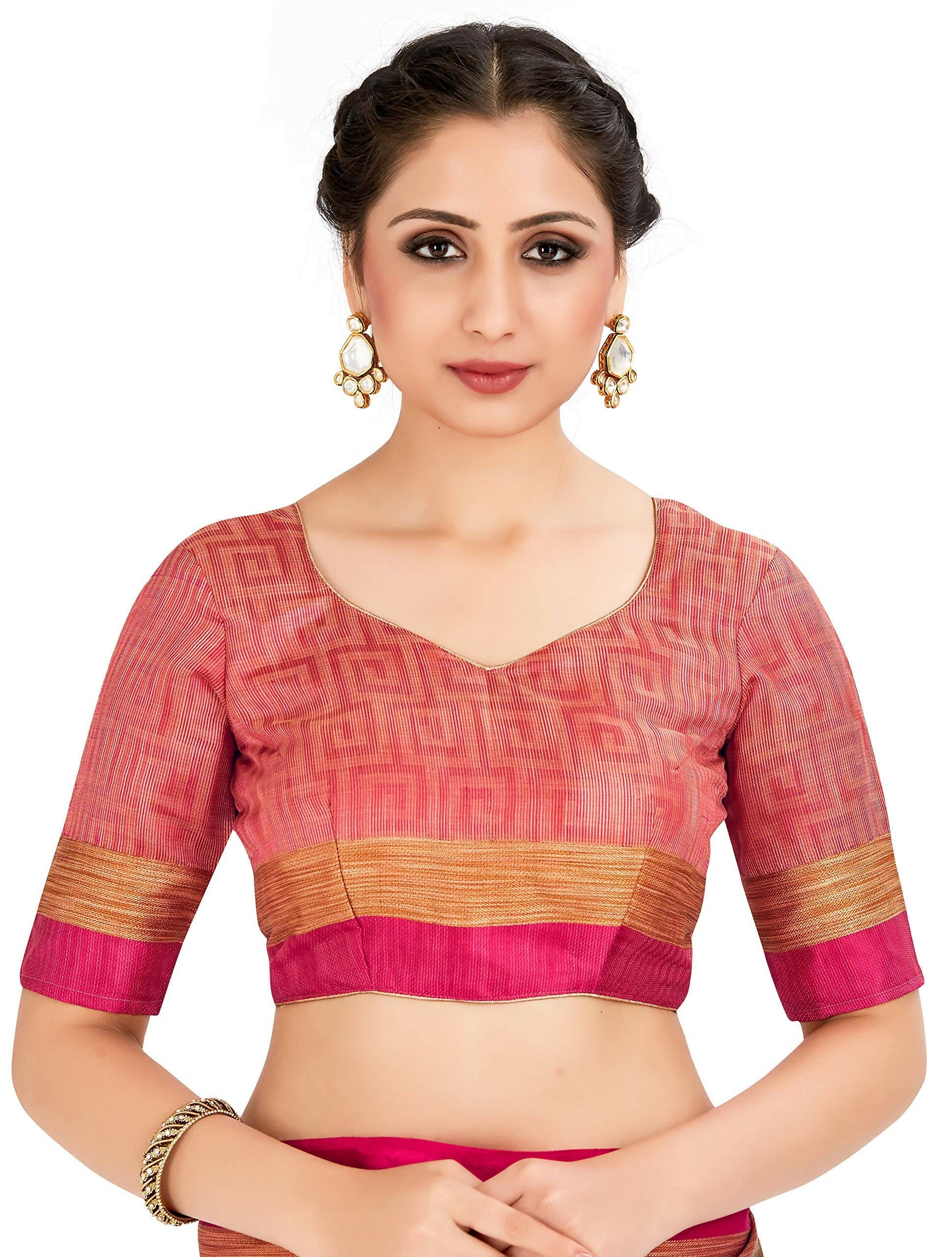 Mimosa Women's Banarasi Silk Black Saree
