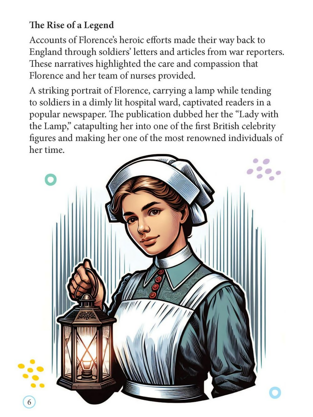 Dreamland Publications Florence Nightingale Icons of Inspiration Illustrated Biography For Kids