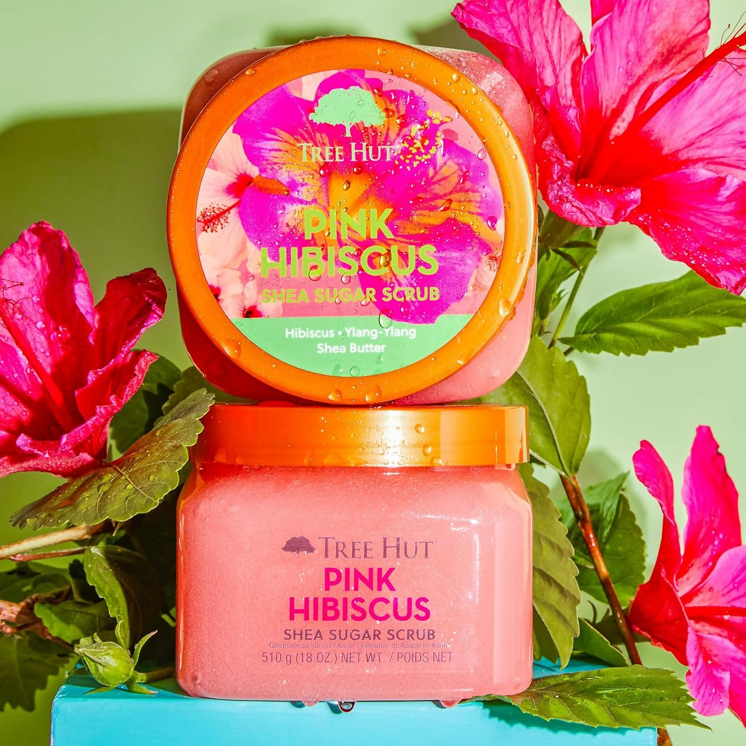 Tree Hut Pink Hibiscus Shea Sugar Scrub
