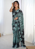 Vegaa Fashion Multi Color Chinon Printed Party Wear Saree