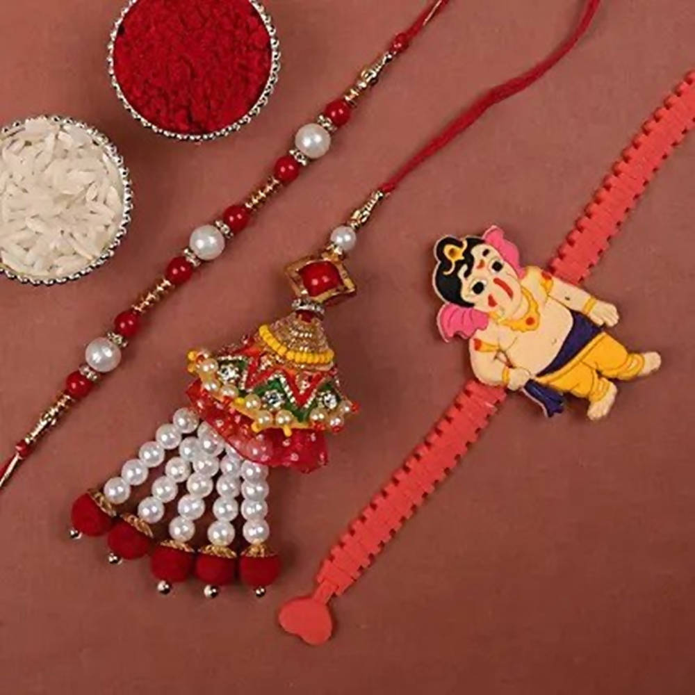 Pearl Family Rakhi Set & Celebrations