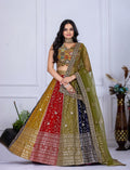 DEIANA'S Heavy Embroidery With Multi Work Lehenga Choli - Multi