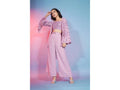 Pink Georgette Sequence With Thread Designer Co-Ord Set - Flory
