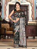 Shree Shyam Fashion Teal Green Silk Saree