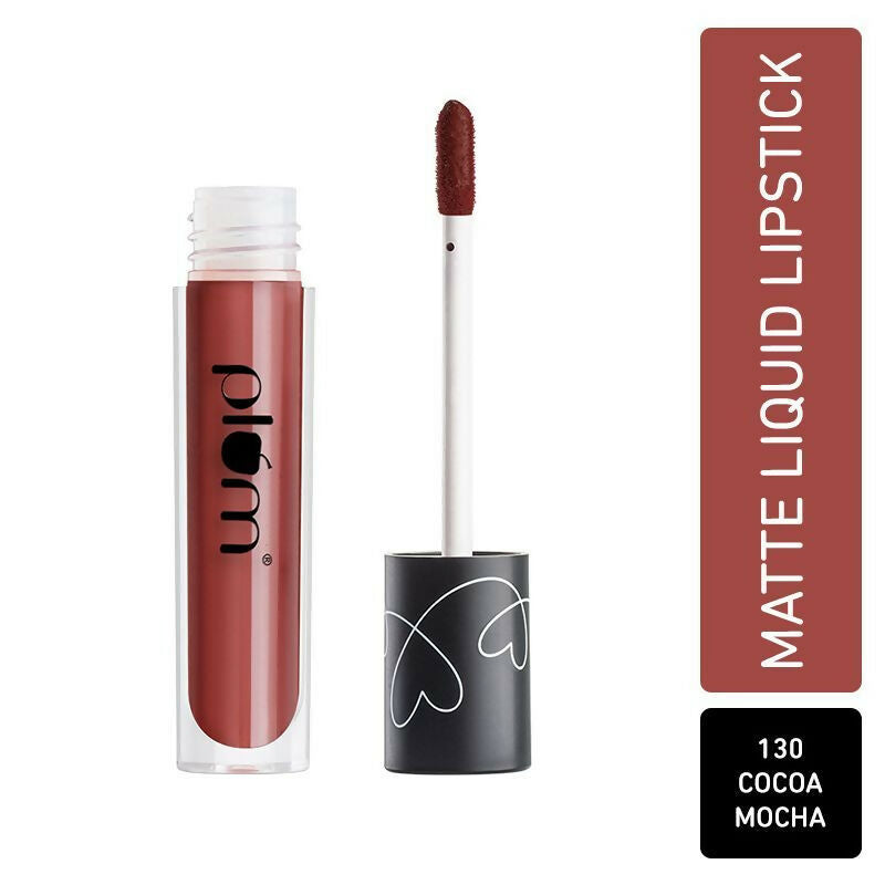 Plum Matte In Heaven Liquid Lipstick - Cocoa Mocha - 130