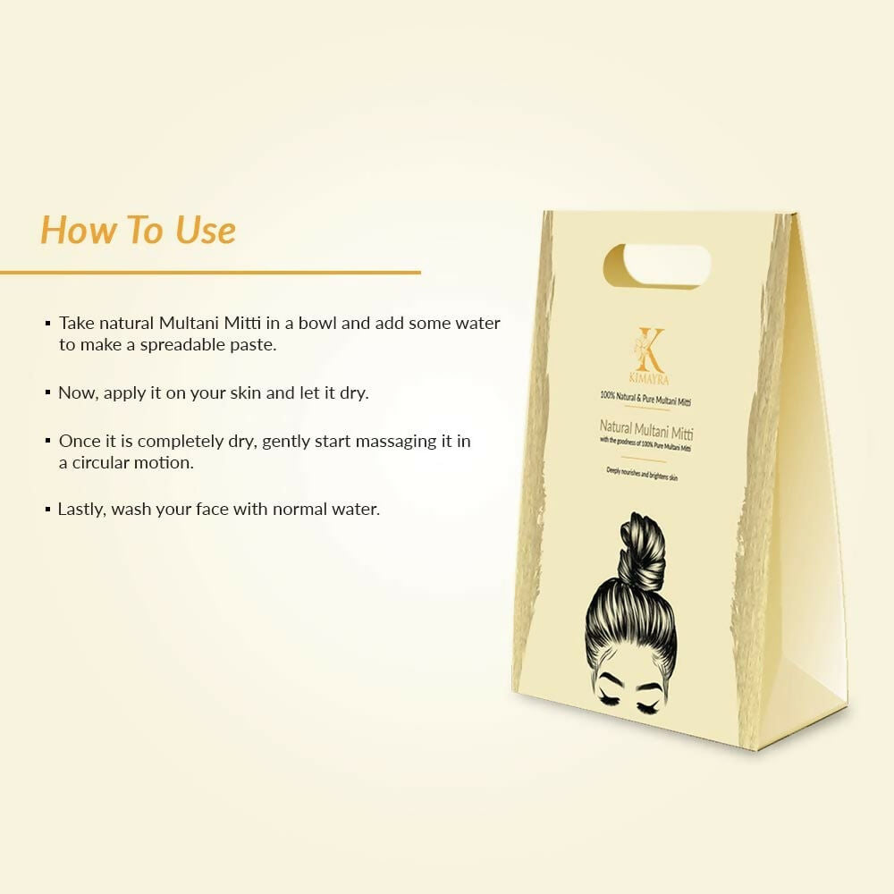 Kimayra World Organic Multani Mitti Powder
