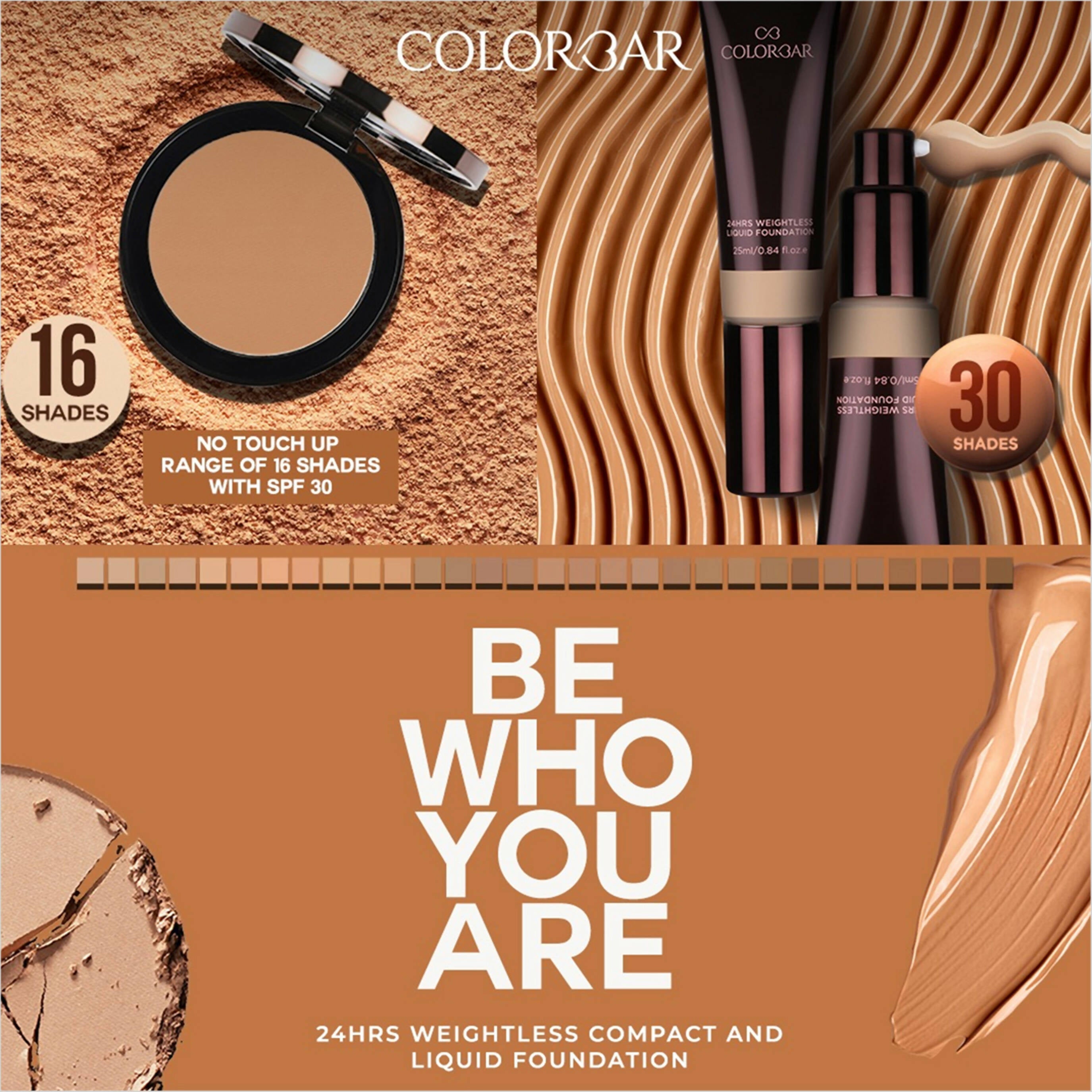 Colorbar 24Hrs Wear Weightless Powder Foundation Pf 11