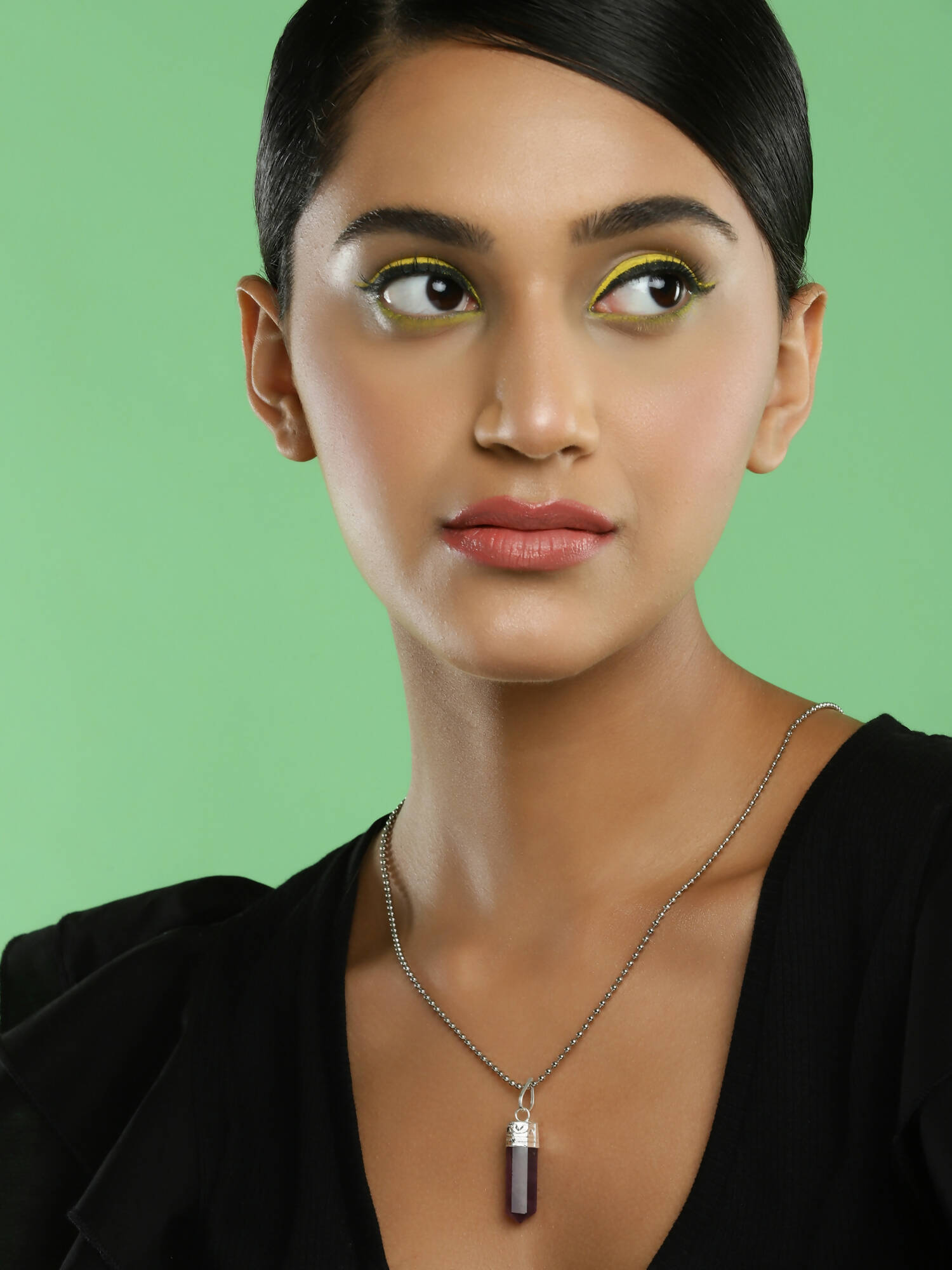 Women's Silver-Plated Chain - Ruby Raang