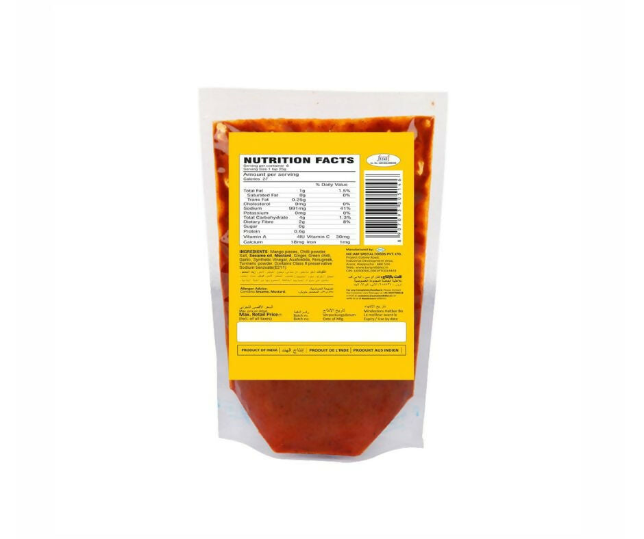 Tasty Nibbles Kaduku Mango Pickle