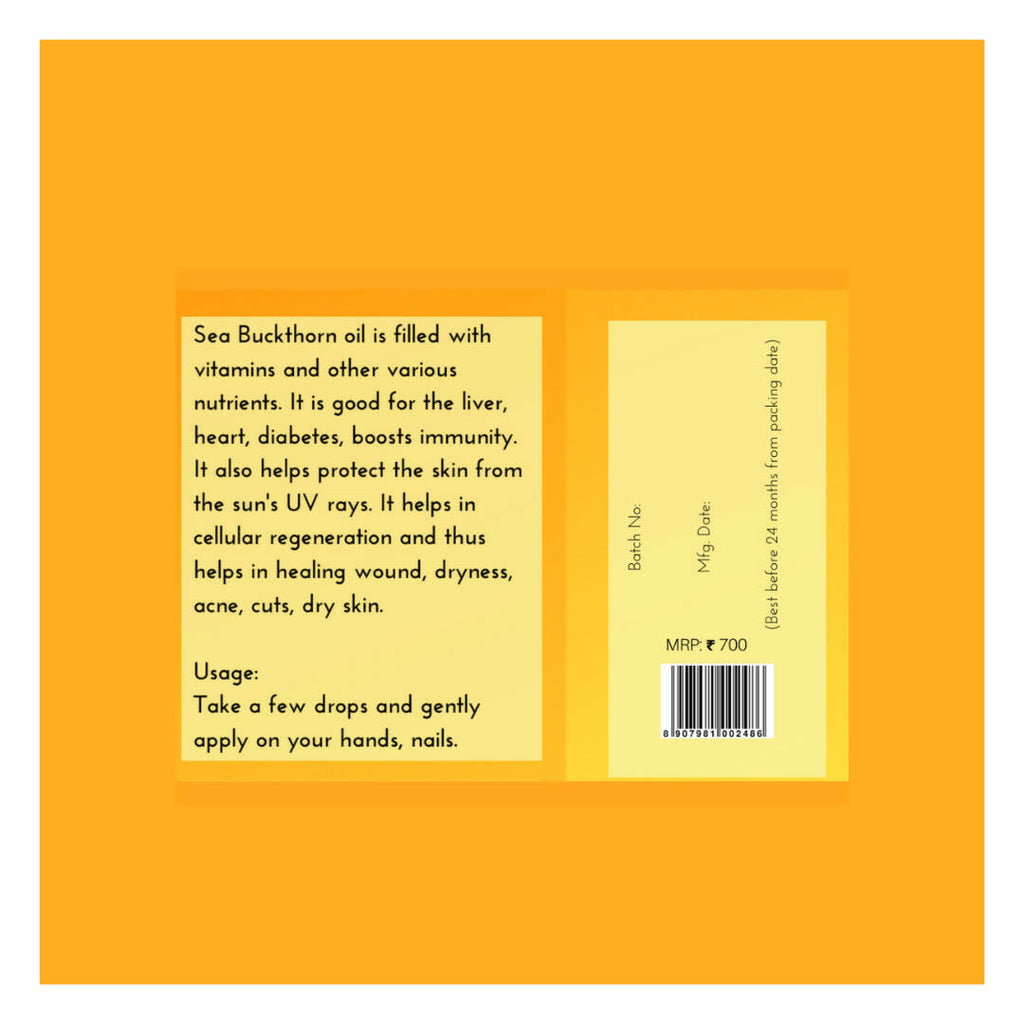 Oilcure Sea Buckthorn Oil