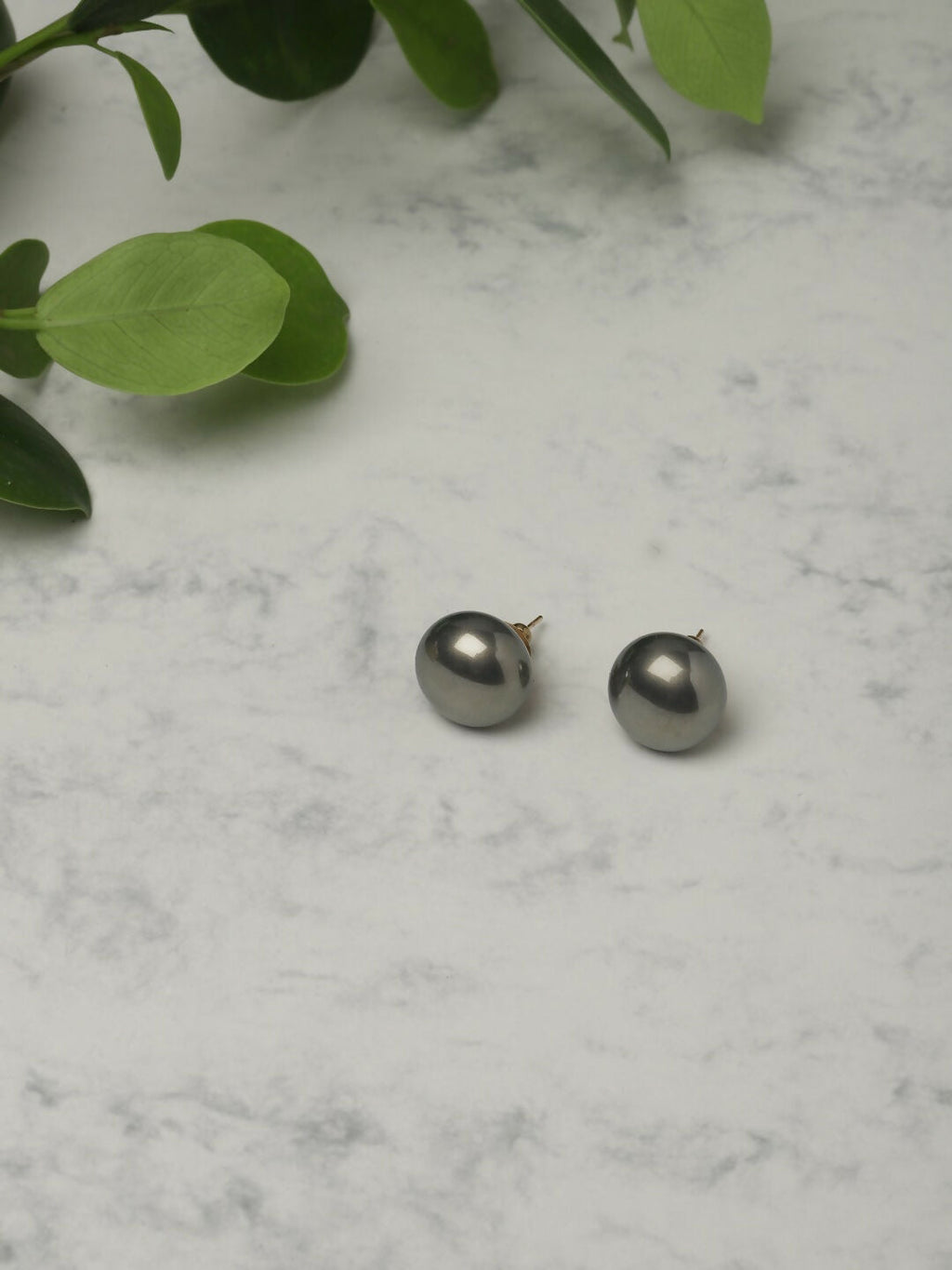 Grey Studs (16mm)- Ruby Raang