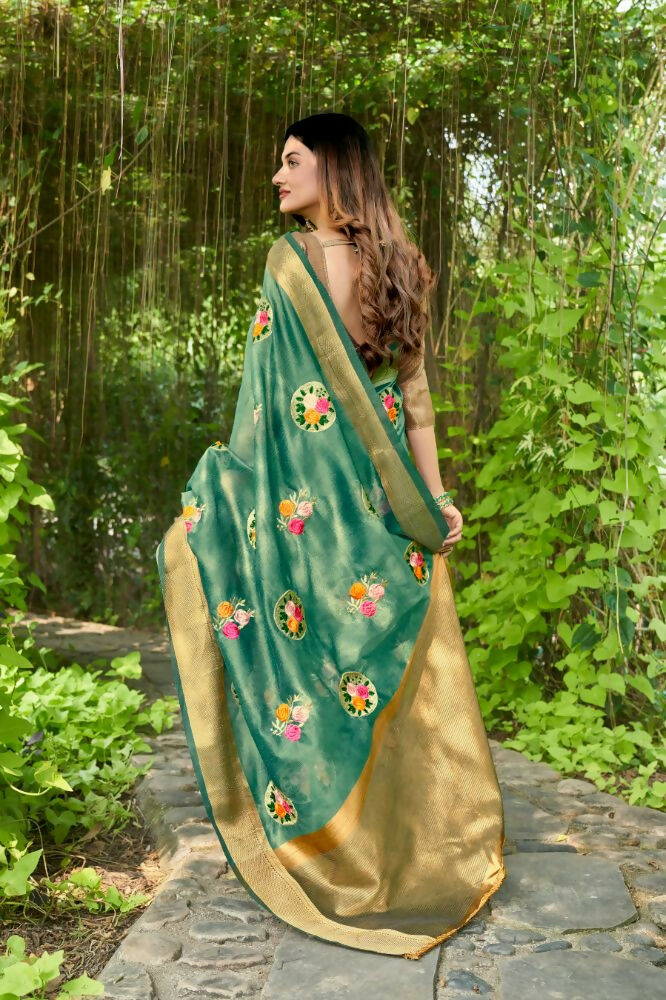 Vamsee Nikita Rama Cotton  Saree