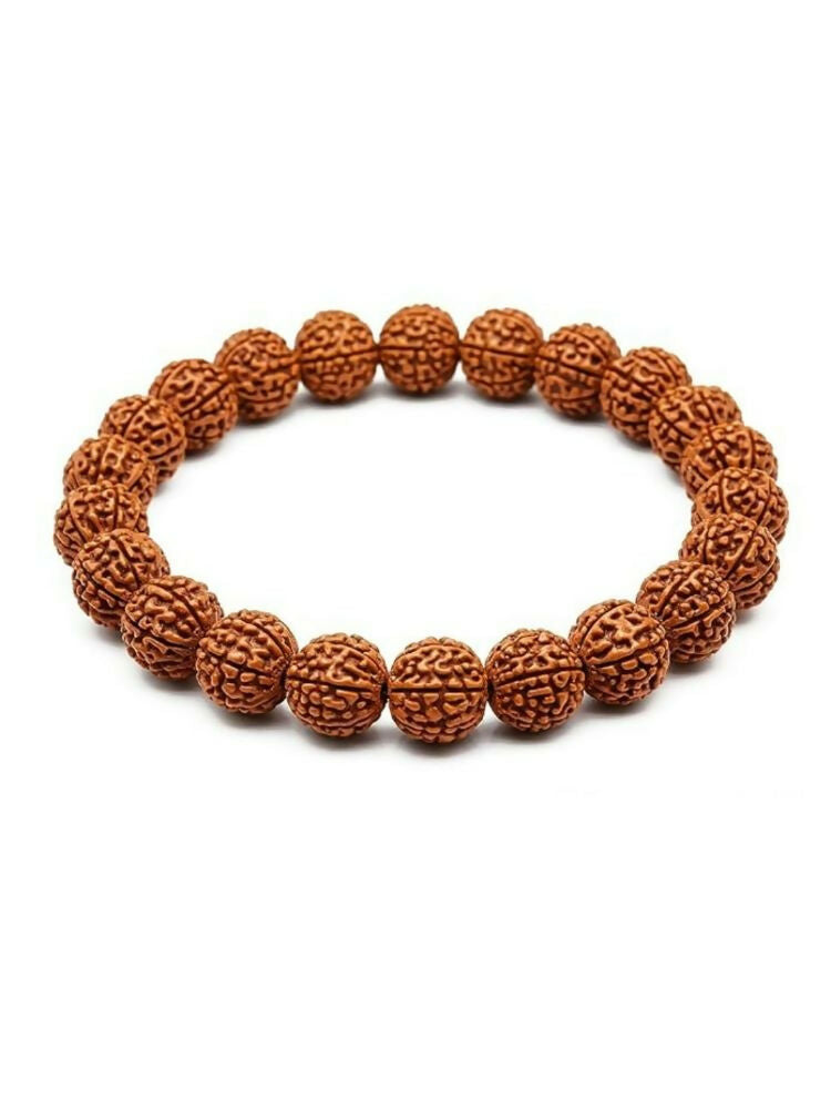 NVR 5 Mukhi Rudraksha Men & Women Bracelet