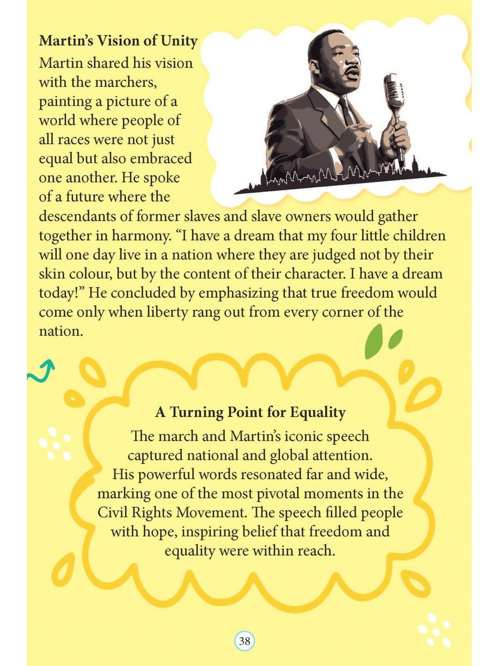 Dreamland Publications Martin Luther King Icons of Inspiration Illustrated Biography For Kids