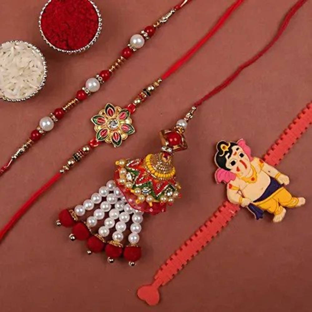 Family Rakhi Set & Dairy Milk