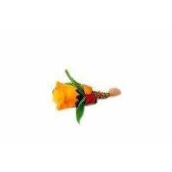 Designer(fancy) Leaf Flower Shape with Tilaka and Turmeric Powder/Pasupu,Kumkuma Powder